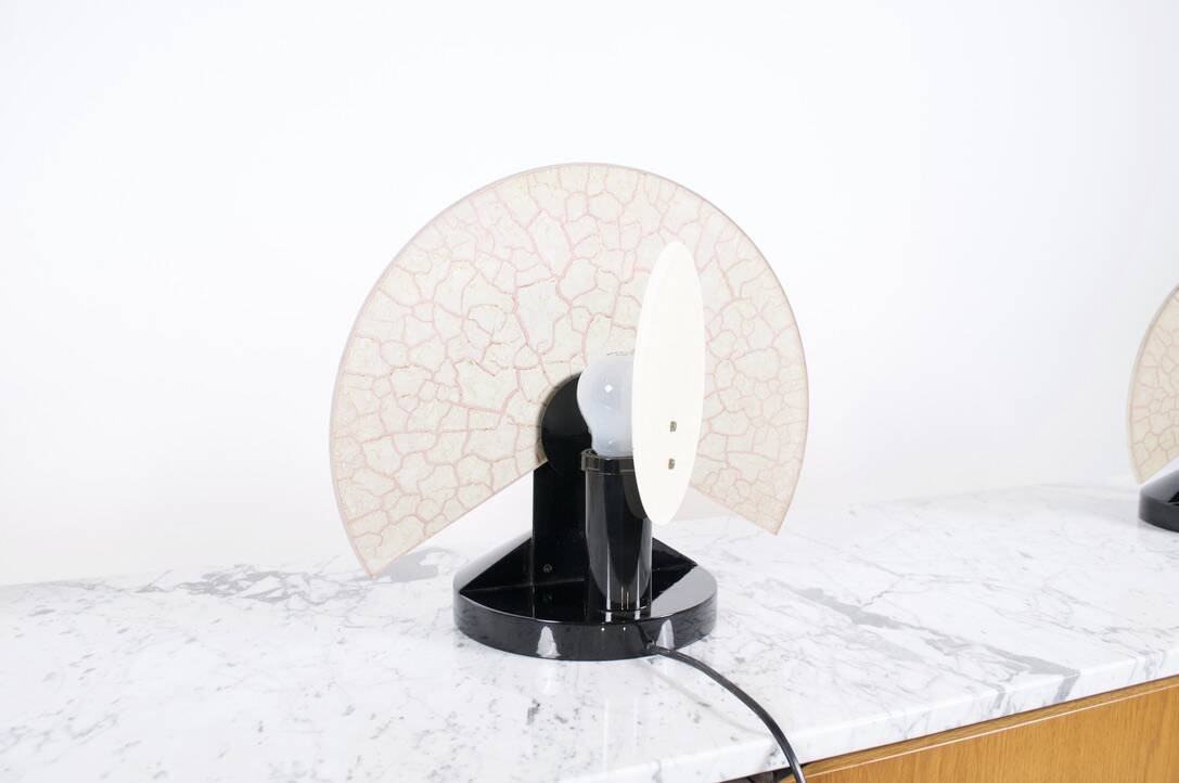 3 lampes italiennes modulables Murano années 80