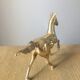 Brass horse