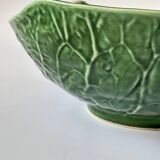 Cabbage leaf salad bowl with slip