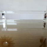 Plexiglas towel rack 70s