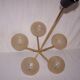 Mushroom chandelier - 60s - 70s