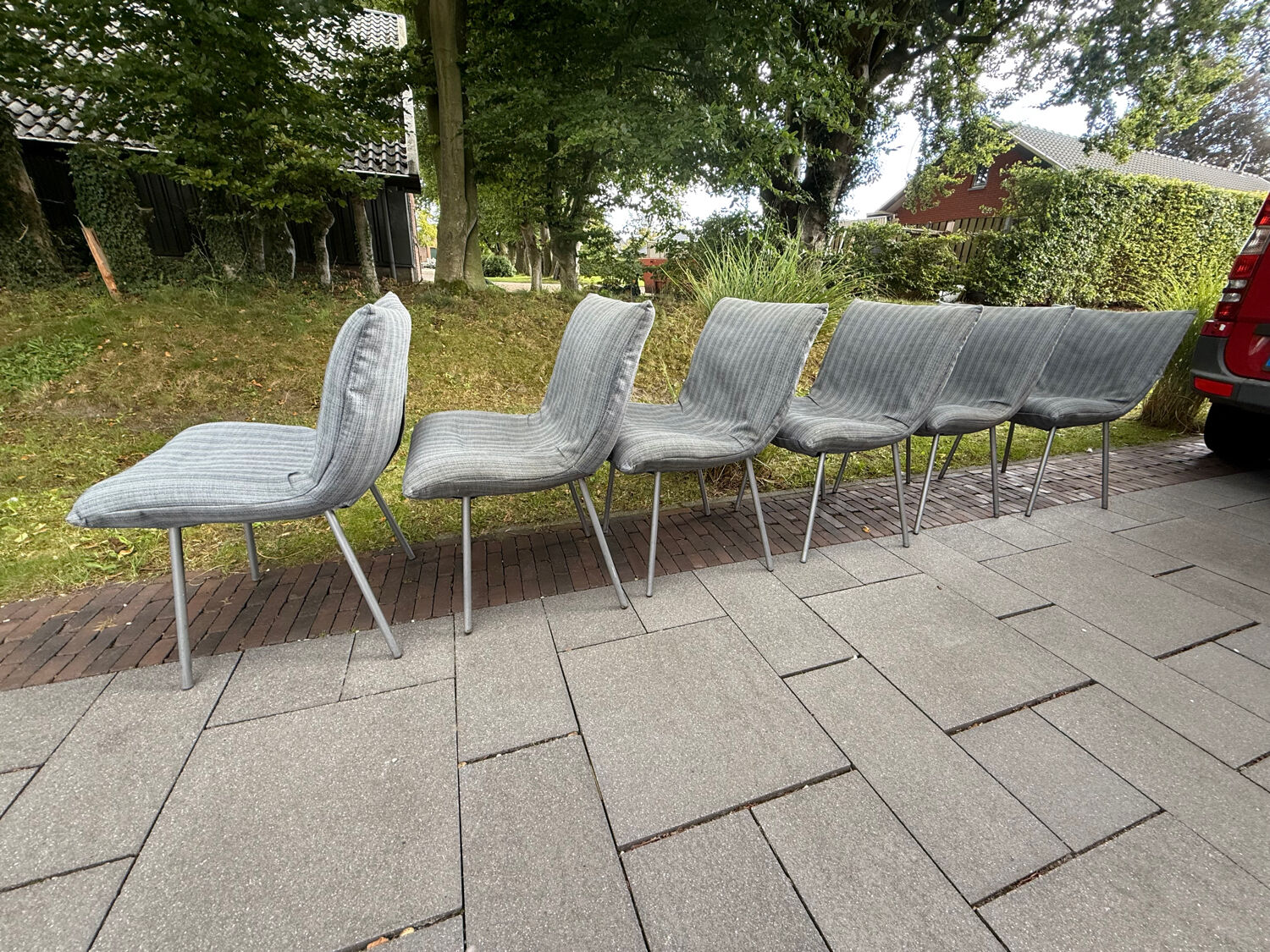 Ligne Roset set of 6 dining chairs