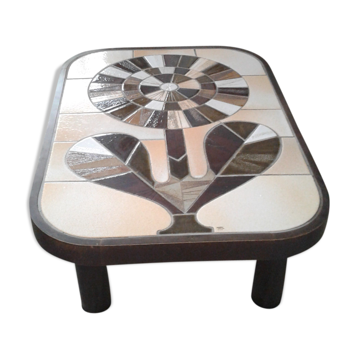 Roger Capron coffee table Shogun model vintage