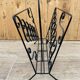 Vintage wrought iron newspapers holder