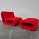Set of Other One lounge chair with ottoman by Leif Jörgensen for Hay, 2004