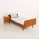 Danish mid century teak bed, 1960s