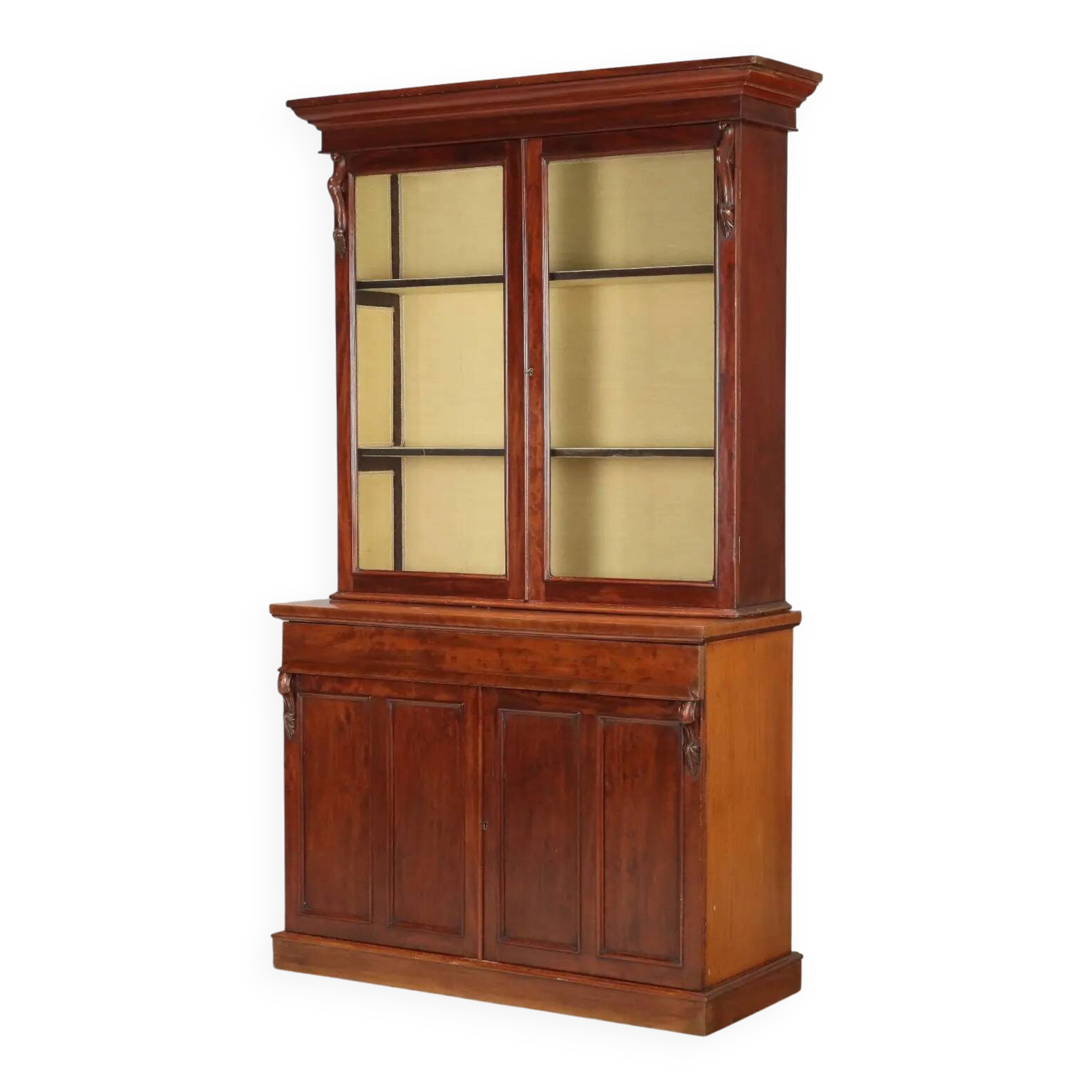 Louis-Philippe antique mahogany buffet, United Kingdom, 19th century.