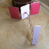 Barber's mirror on plinth 57x23cm