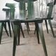 Lot de 10 chaises bistrot en bois