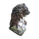 Reconstructed stone lion
