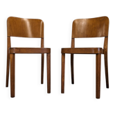 Paire de chaises Bauhaus de Ernst Haefeli pour Horgen Glarus, Suisse 1926