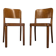 Pair of Bauhaus chairs by Ernst Haefeli for Horgen Glarus, Switzerland 1926