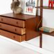 Teak modular shelving unit, Danish design, 1960s, made in Denmark