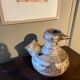 Sculpture Bird in ceramic Jacques Pouchain Dieulefit