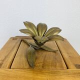 Brass flower ashtrays petals