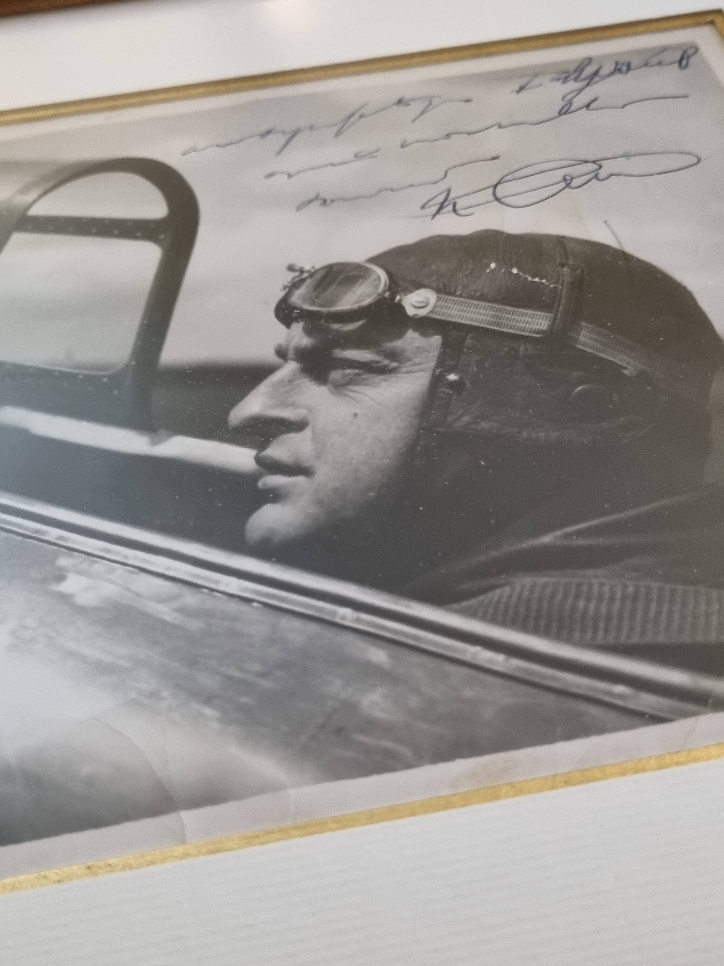 Maurice Arnoux – Original signed photograph, French aviator circa 1934