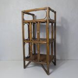 rattan bedside table