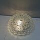 Large ceiling lamp in bubble glass by Nordisk Solar Denmark 1970-80s