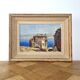 Oil on panel by Gerard Cardella known as ZAROU, painting signed by the artist.