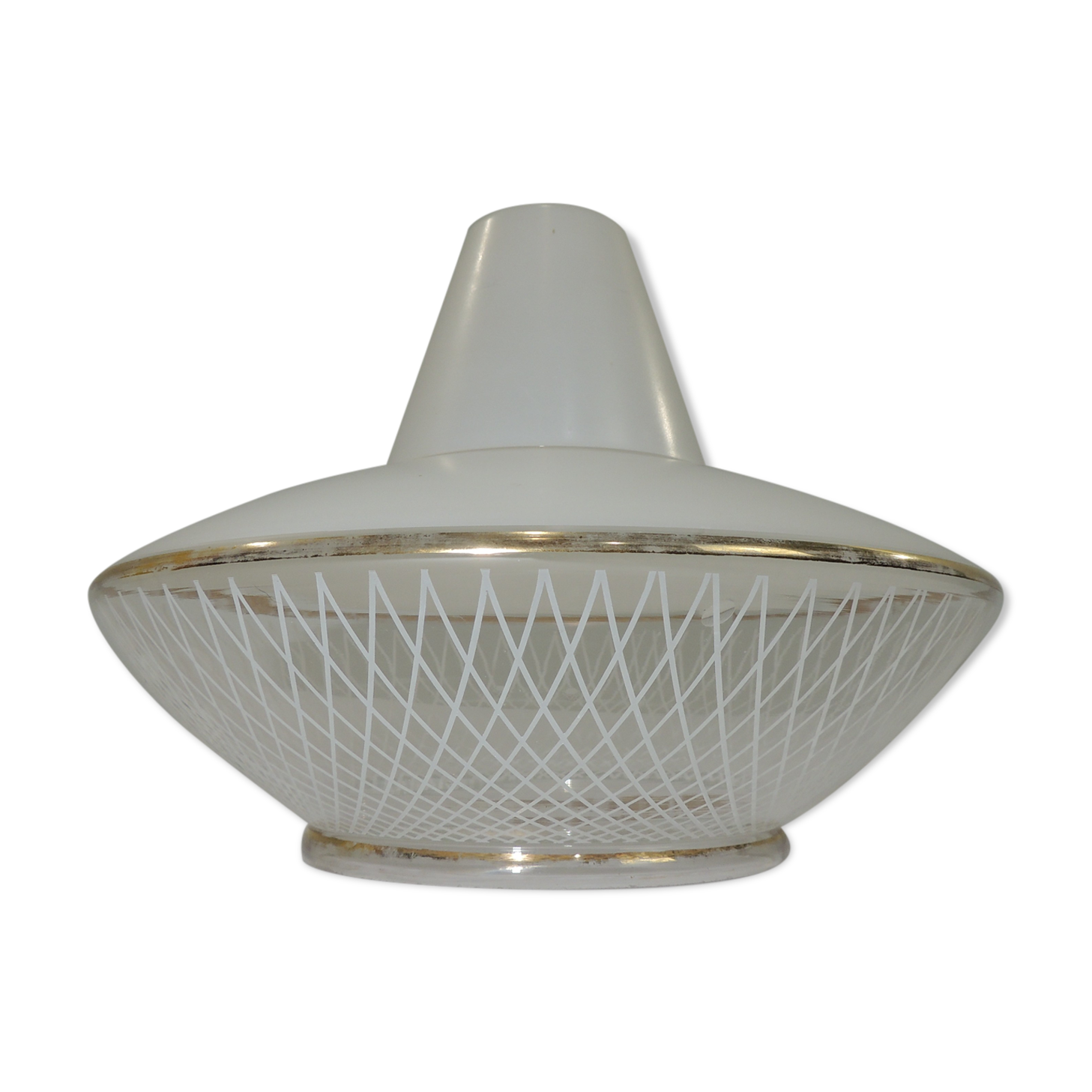 Suspension verrine opaline