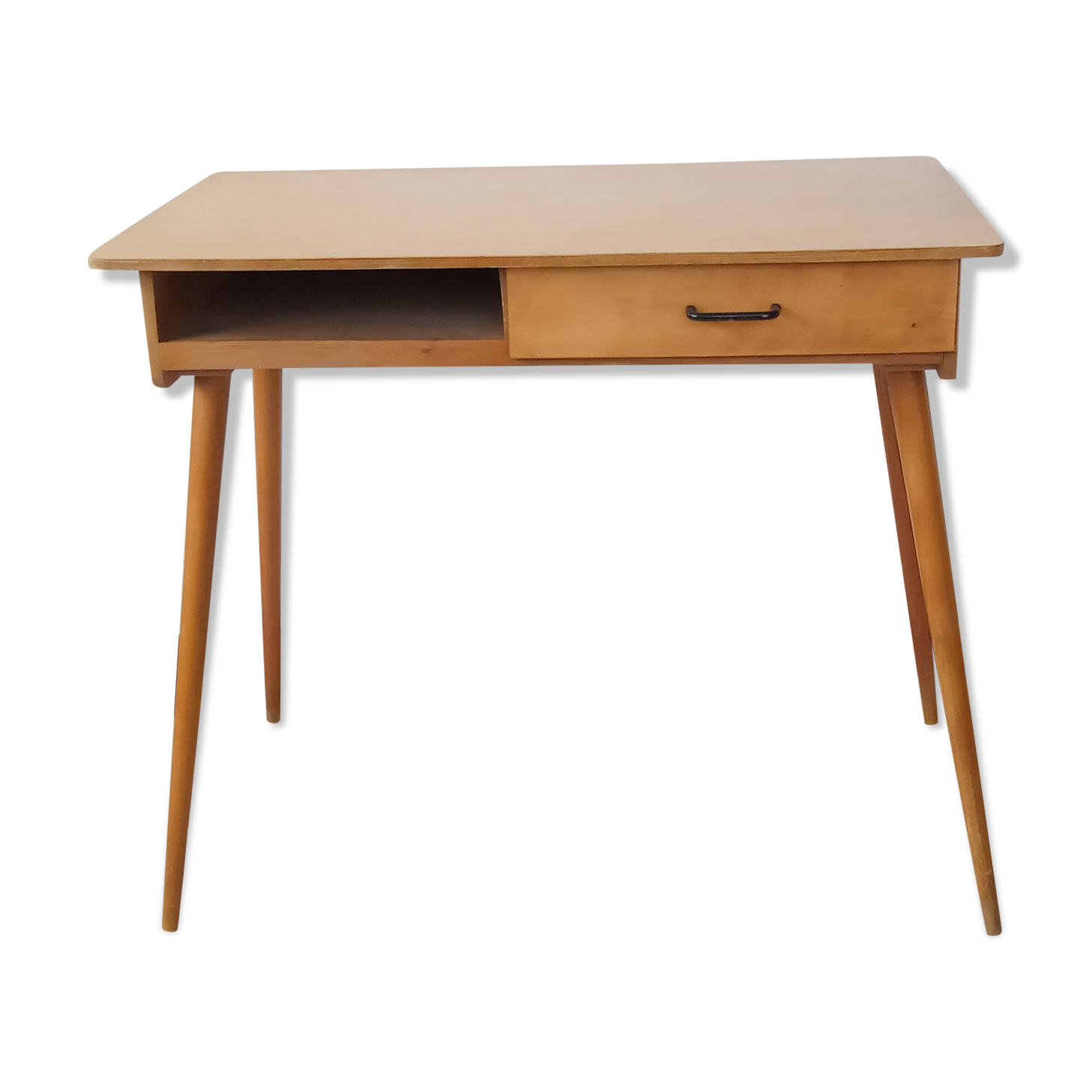 Bureau vintage pieds compas