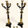 Large Pair of Gilded Bronze Chandeliers - Restoration Period (1815-1830)
