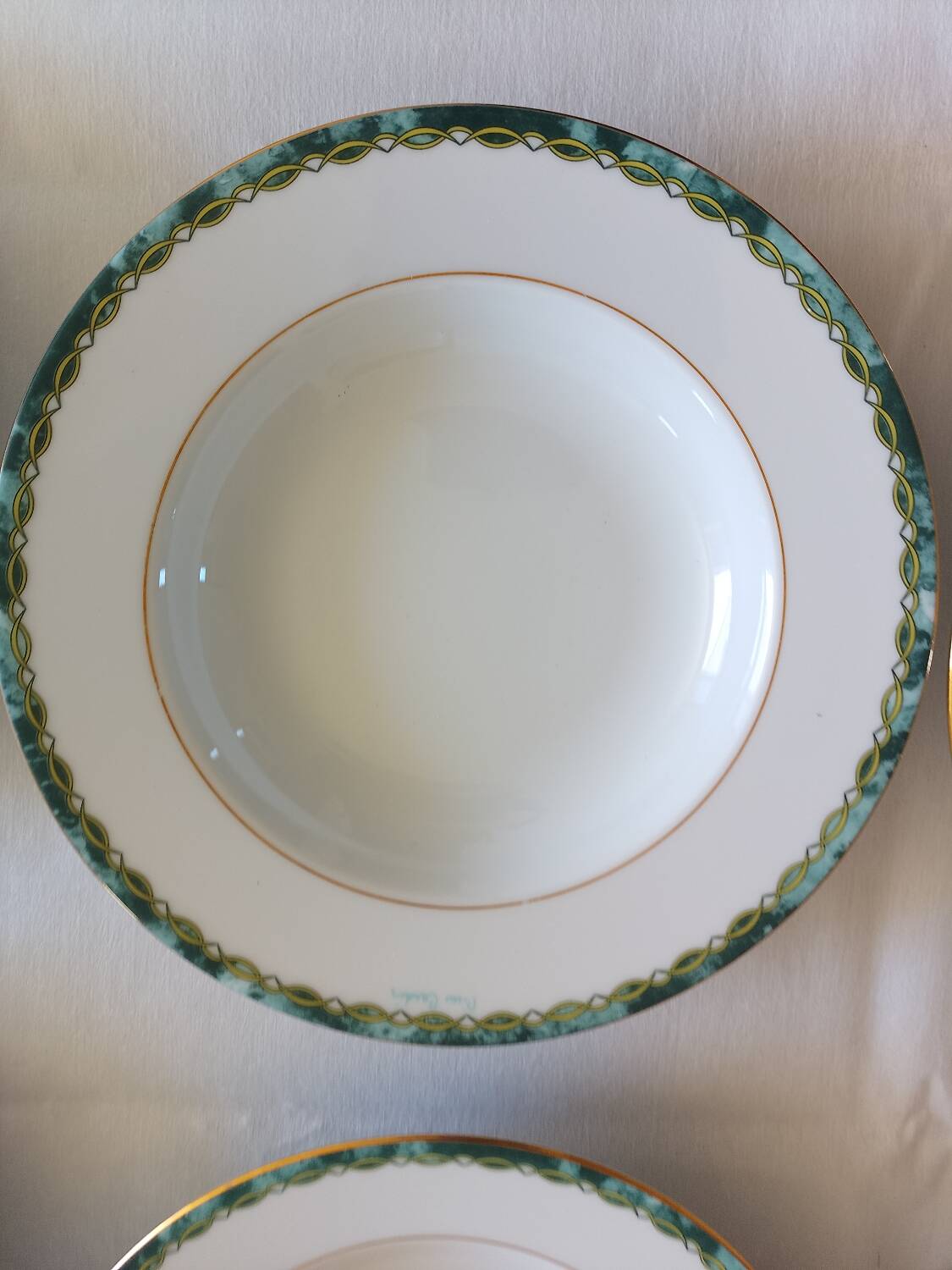 Pierre Cardin soup plates