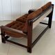Scandinavian two-seater oak sofa, 1960s