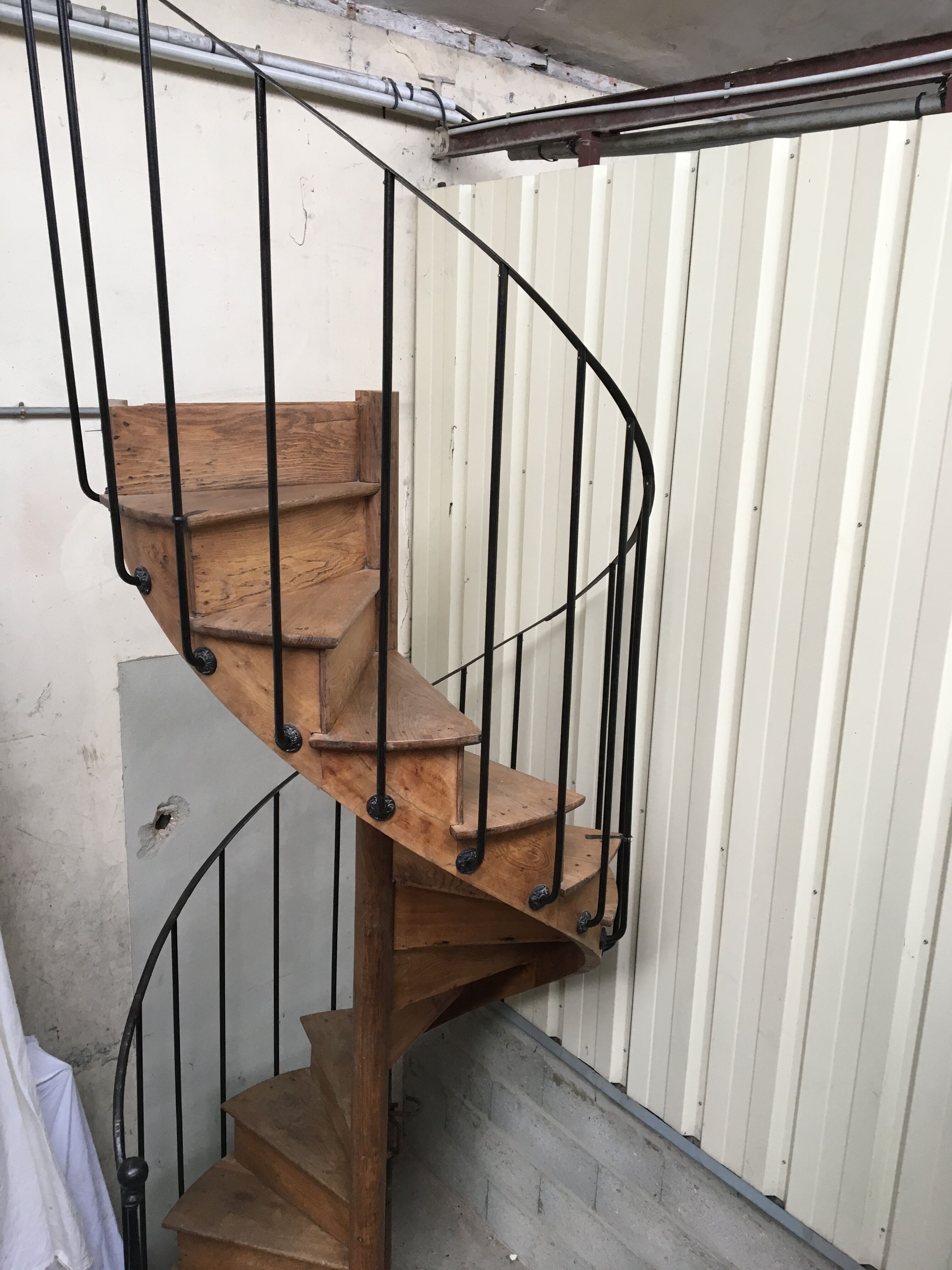 Old spiral staircase 1920