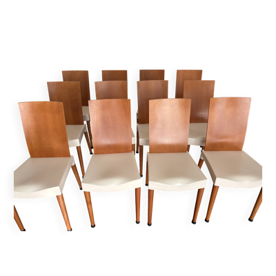Chaises design''Miss Trip'' par Philippe Starck pour Kartell