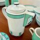 Vintage 72-piece tableware set Arzberg model Cult Focus postmodern bauhaus style