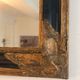 Antique Flemish Style Mirror Blackened and Gilded Wood Napoleon III 19th Century