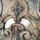 Pair of Louis XIII style chairs in patinated solid oak – piece