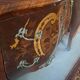 Commode de style louix xv en marqueterie