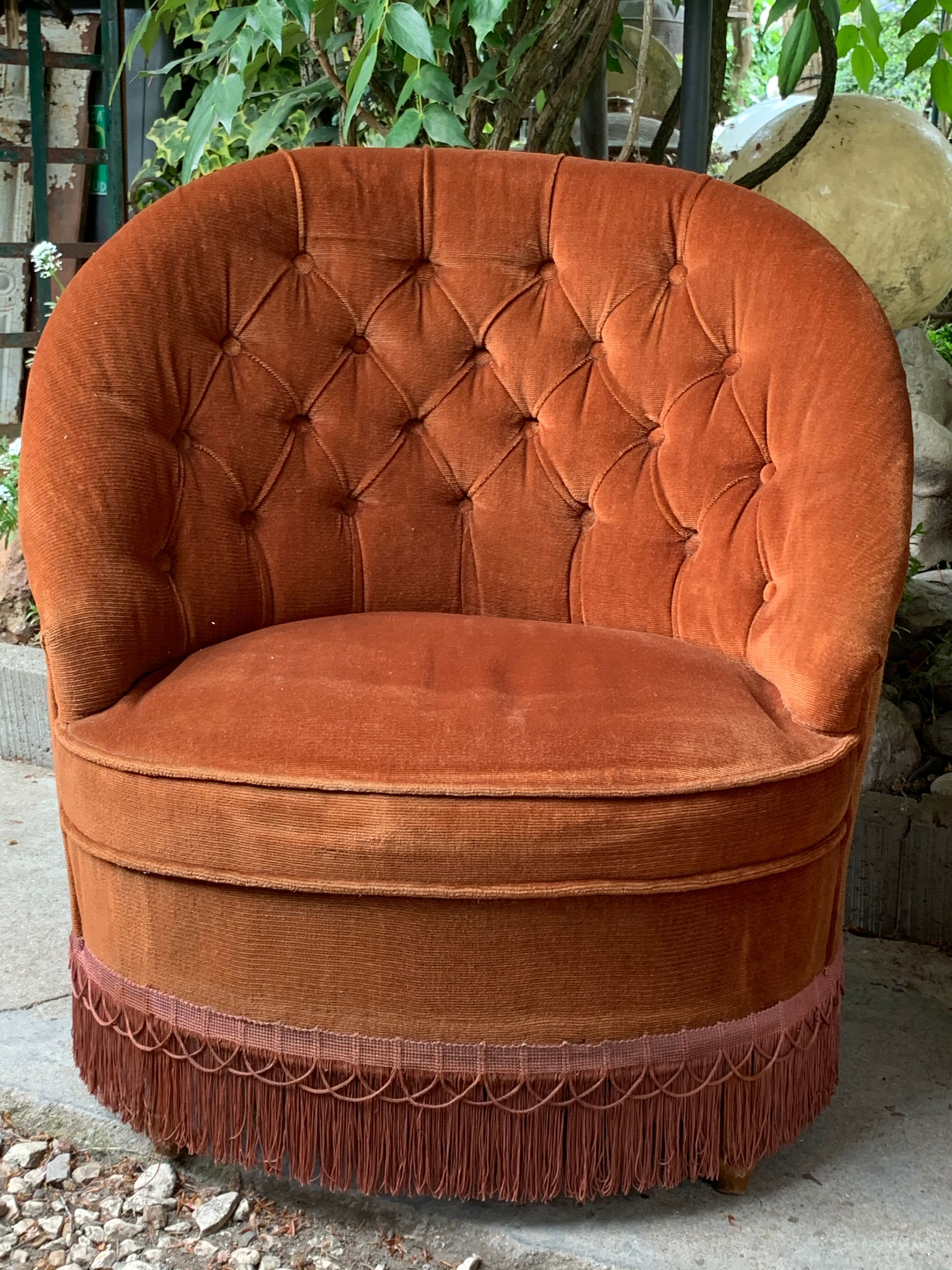 Sofa and chair toad velvet padded velvet