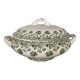 Badonvillier iron clay vegetable dish with clover decoration