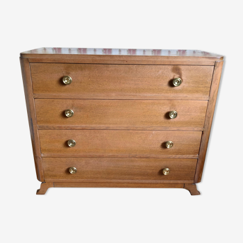 Chest of drawers 4 drawers old wood