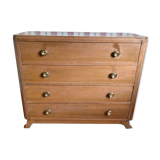 Commode 4 tiroirs ancienne bois