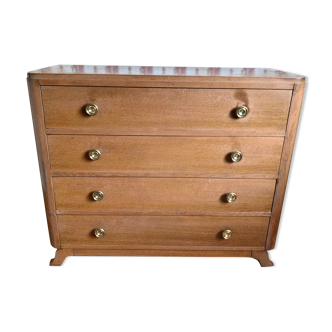 Chest of drawers 4 drawers old wood