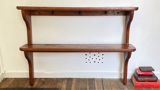 VINTAGE Solid Oak SHELF
