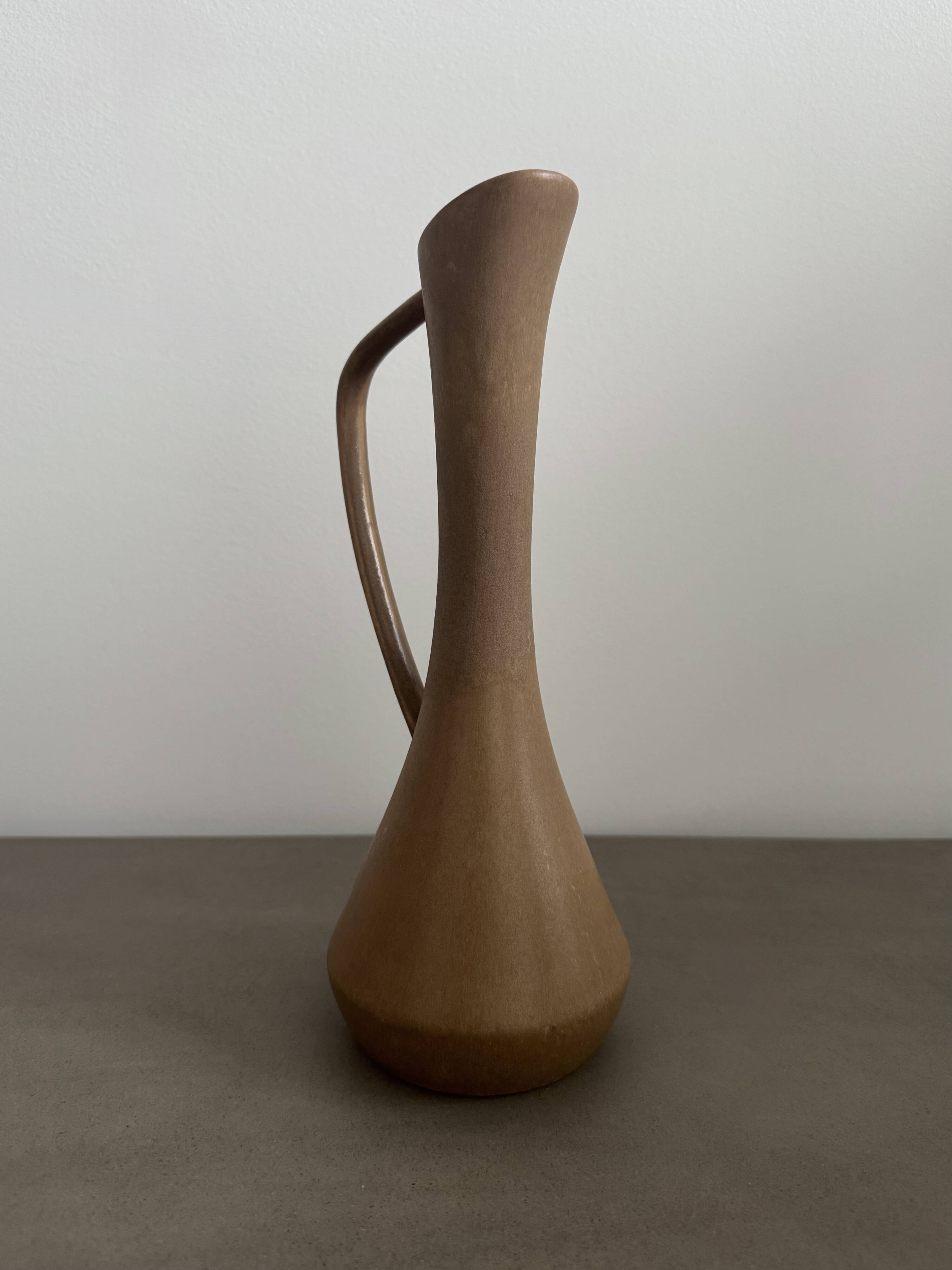 Pichet / Vase En Grès Design Scandinave