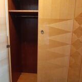 Vintage lacquered wood closet