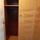 Vintage lacquered wood closet