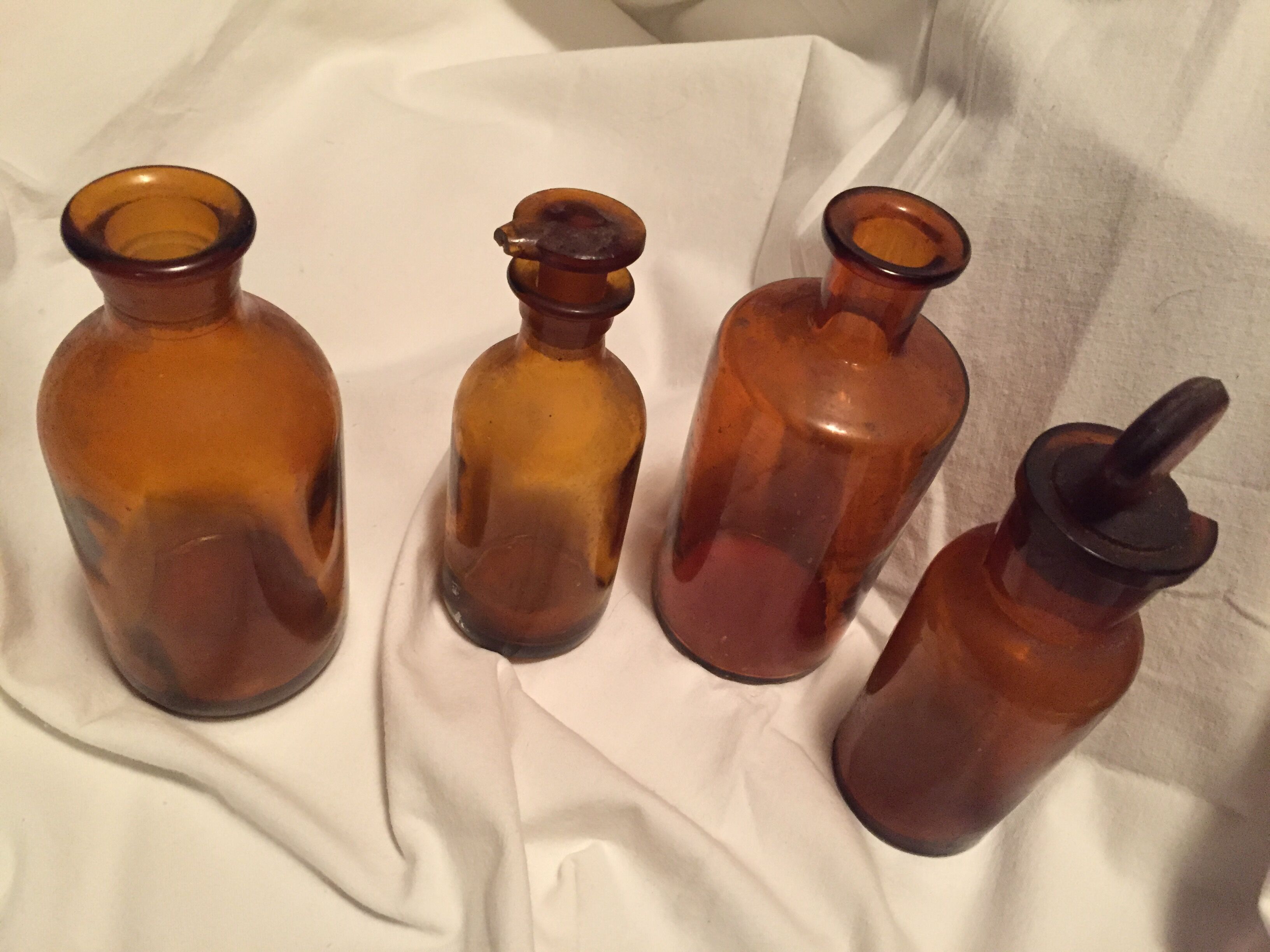 Lot of old bottles