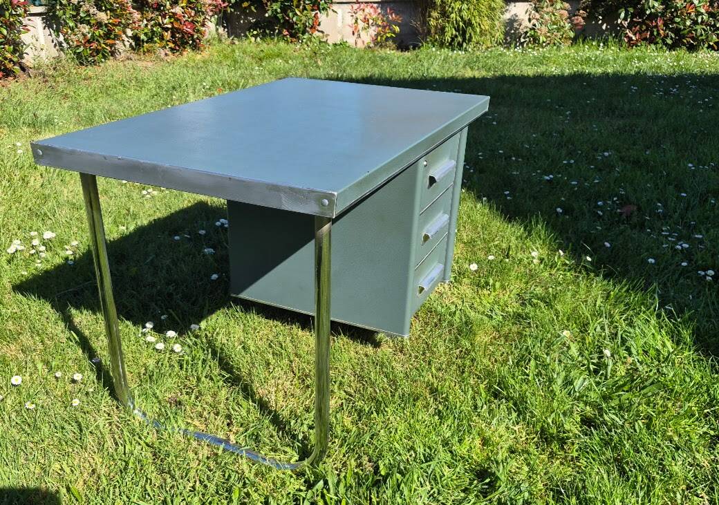 Industrial desk from the 1950s