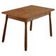 Modern Danish birch desk/dining table attributed to Philip Arctander, 1940s.