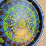 Vintage Maxwell France Round Metal Advertising Tray