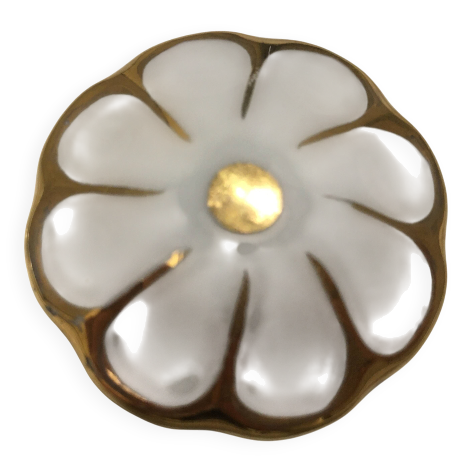 Limoges Porcelain Plate CG Cie Fine Gold Gilding