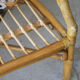 Rattan and caning bench
