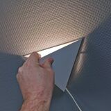 Applique murale inversée de Lyskilde danois des années 1980.